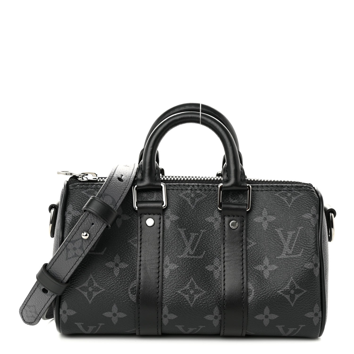 Louis Vuitton Reverse Monogram Eclipse Keepall XS Black 1 of 9