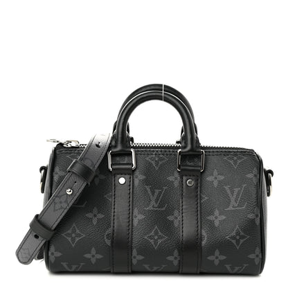 Louis Vuitton Reverse Monogram Eclipse Keepall XS Black 1 of 9