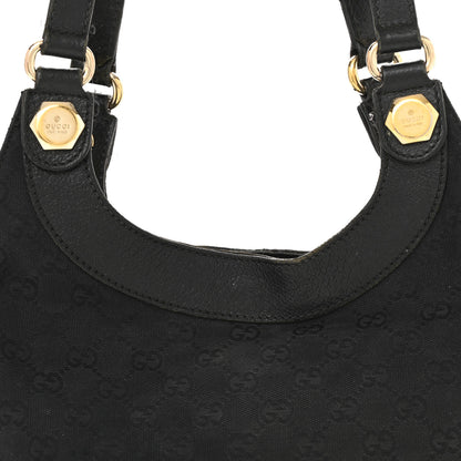 Gucci Monogram Medium Charmy Shoulder Bag Black 8 of 17