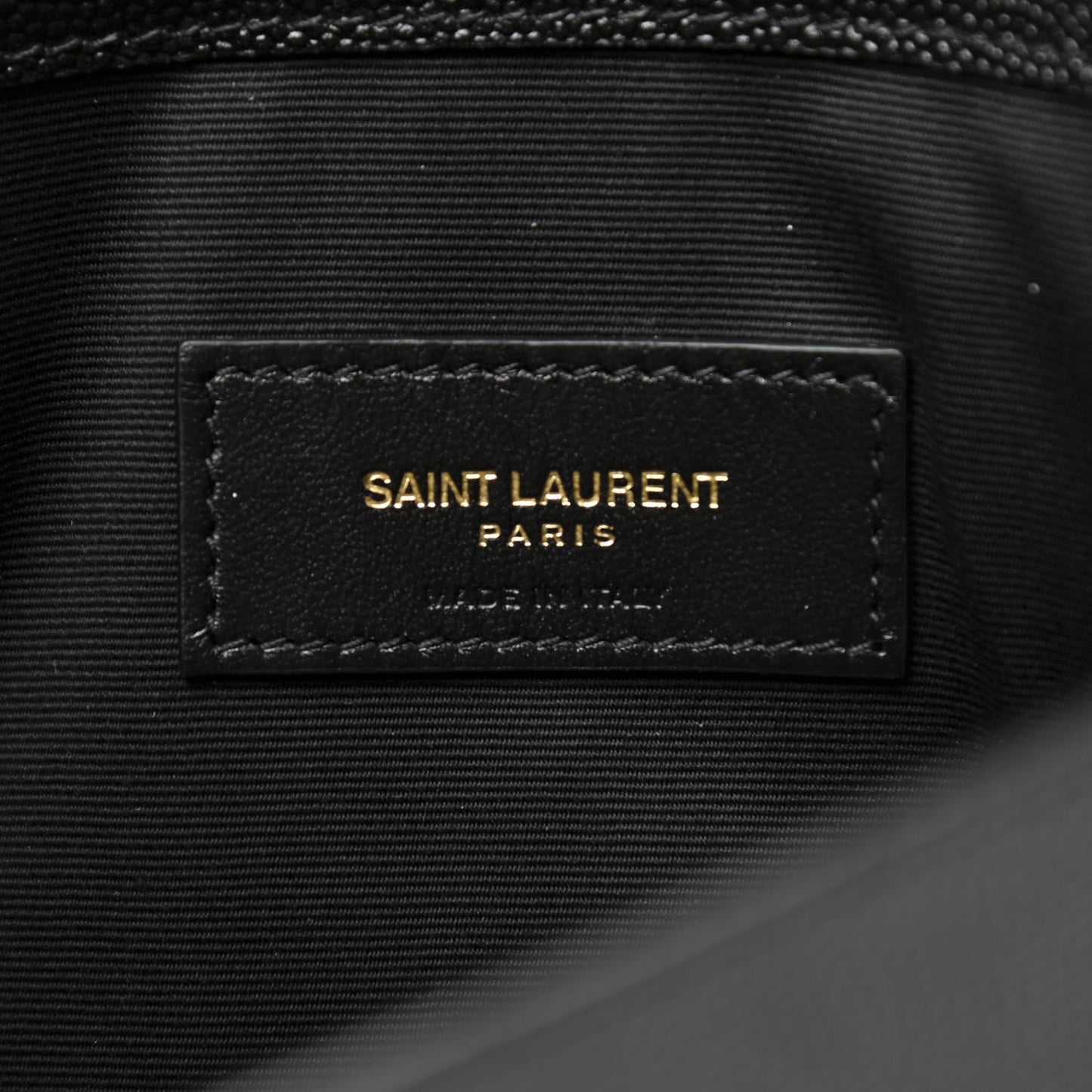 Grain De Poudre Uptown Pouch Black