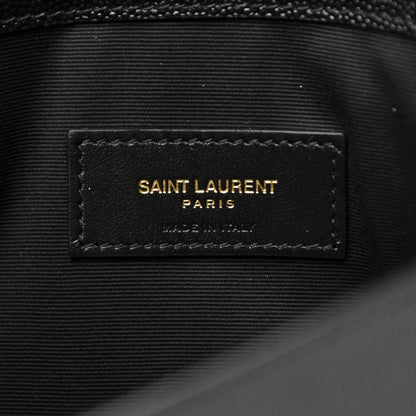 Saint Laurent Grain De Poudre Uptown Pouch Black 6 of 10