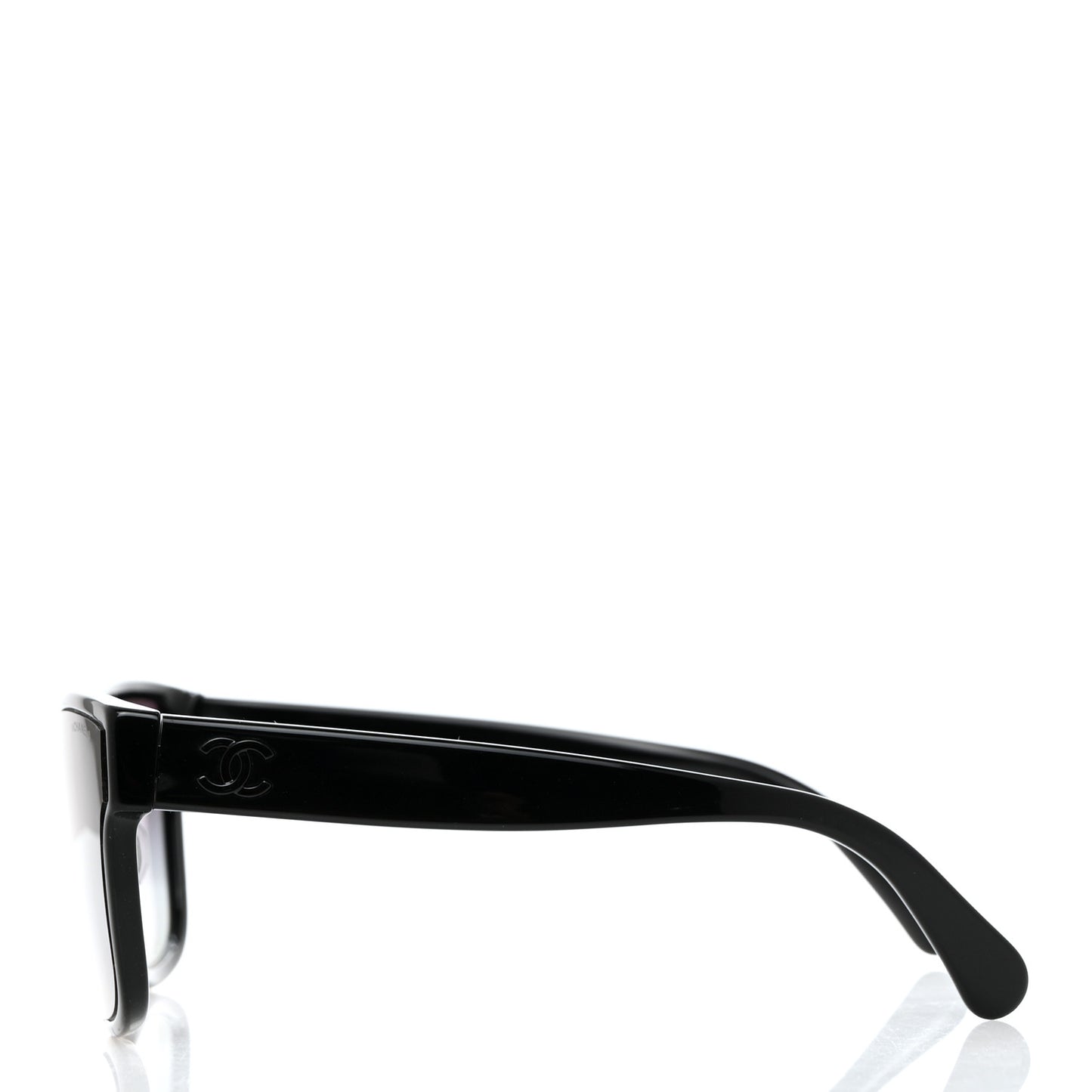 Acetate Butterfly CC Sunglasses 5386-A Black