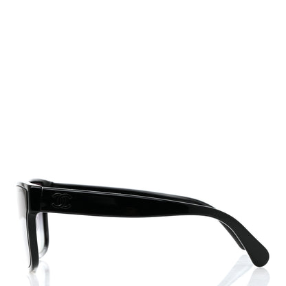 Chanel Acetate Butterfly CC Sunglasses 5386-A Black 3 of 7