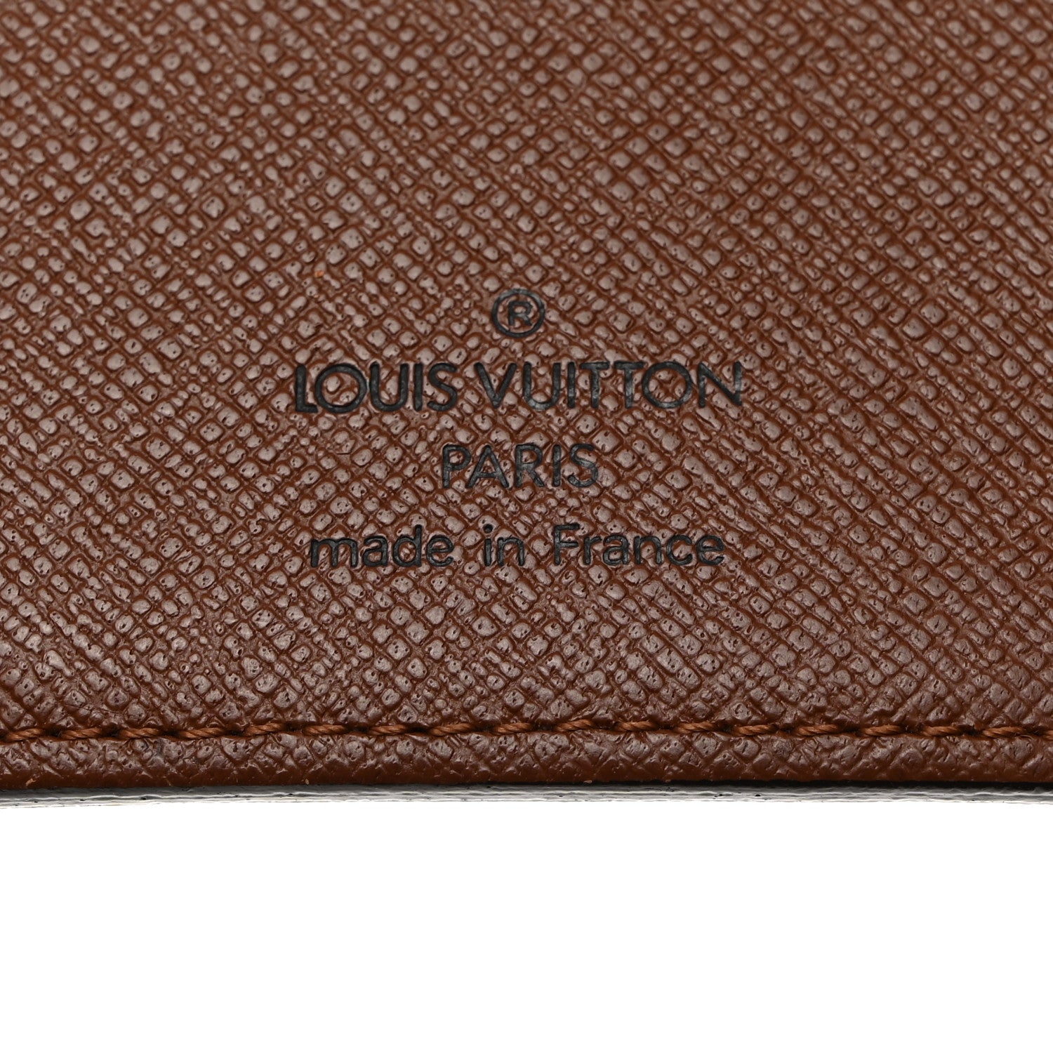 Louis Vuitton Monogram Porte Valeurs Checkbook Wallet 6 of 7