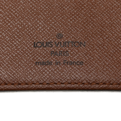 Louis Vuitton Monogram Porte Valeurs Checkbook Wallet 6 of 7