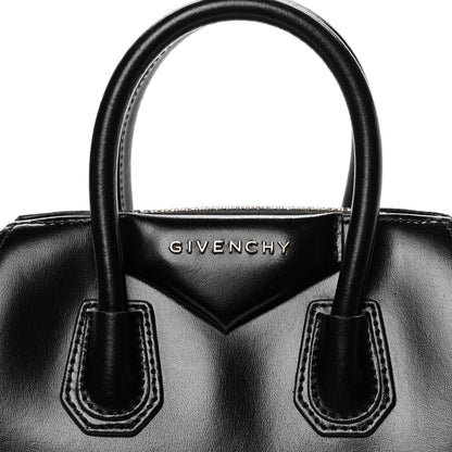 Givenchy Shiny Lord Calfskin Mini Antigona Black 7 of 11