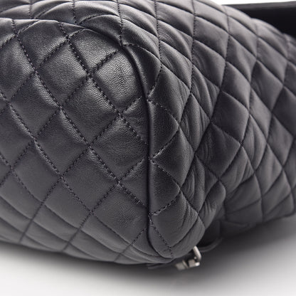 Chanel Lambskin Quilted Large Urban Spirit Backpack Navy 10 of 10