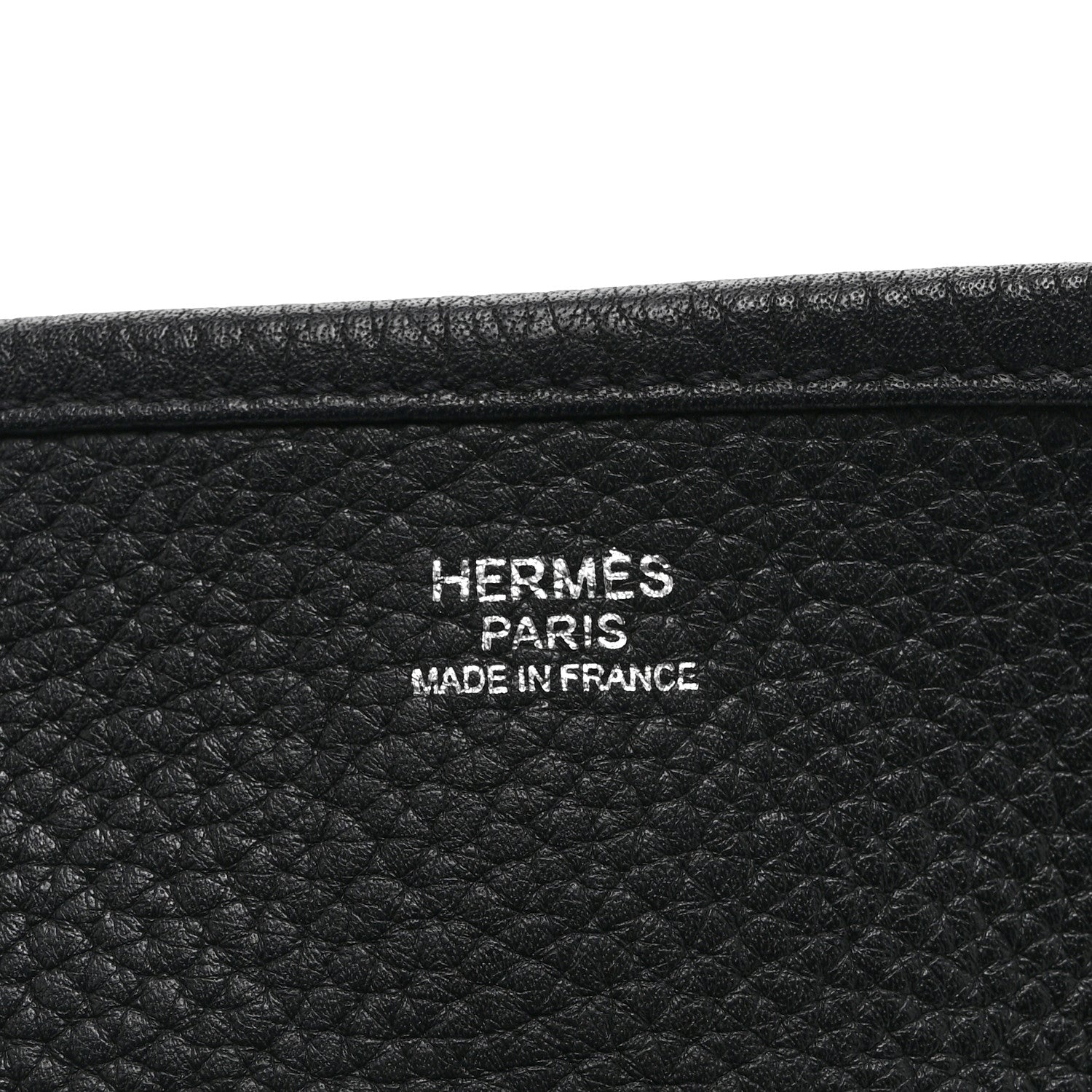 Hermes Taurillon Clemence Evelyne III GM Black 6 of 10