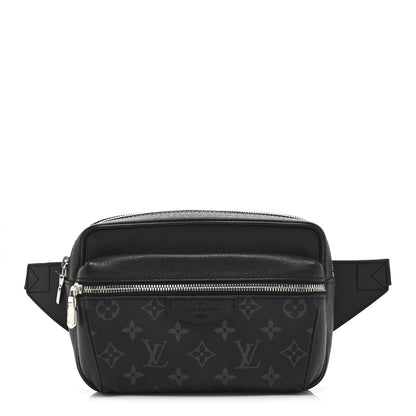 Louis Vuitton Taiga Monogram Outdoor Bumbag Black 1 of 9