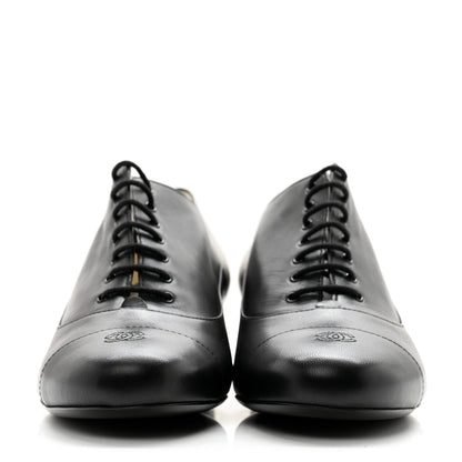 Chanel Smooth Lambskin Loafers 40 Black 2 of 11