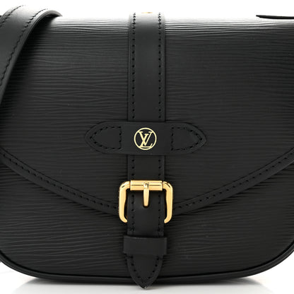 Louis Vuitton Epi Saumur BB Black 7 of 10