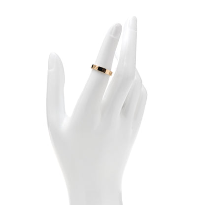 Cartier 18K Yellow Gold 3.5mm LOVE Wedding Band Ring 51 5.75 2 of 5