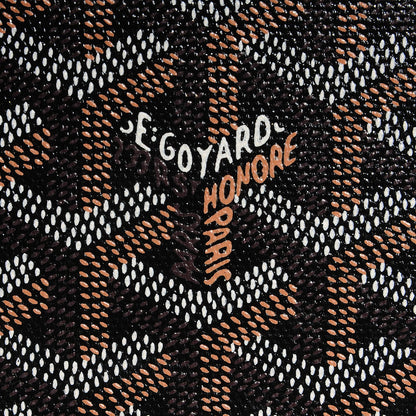 Goyard Goyardine Monte Carlo Bois Clutch Black 8 of 9