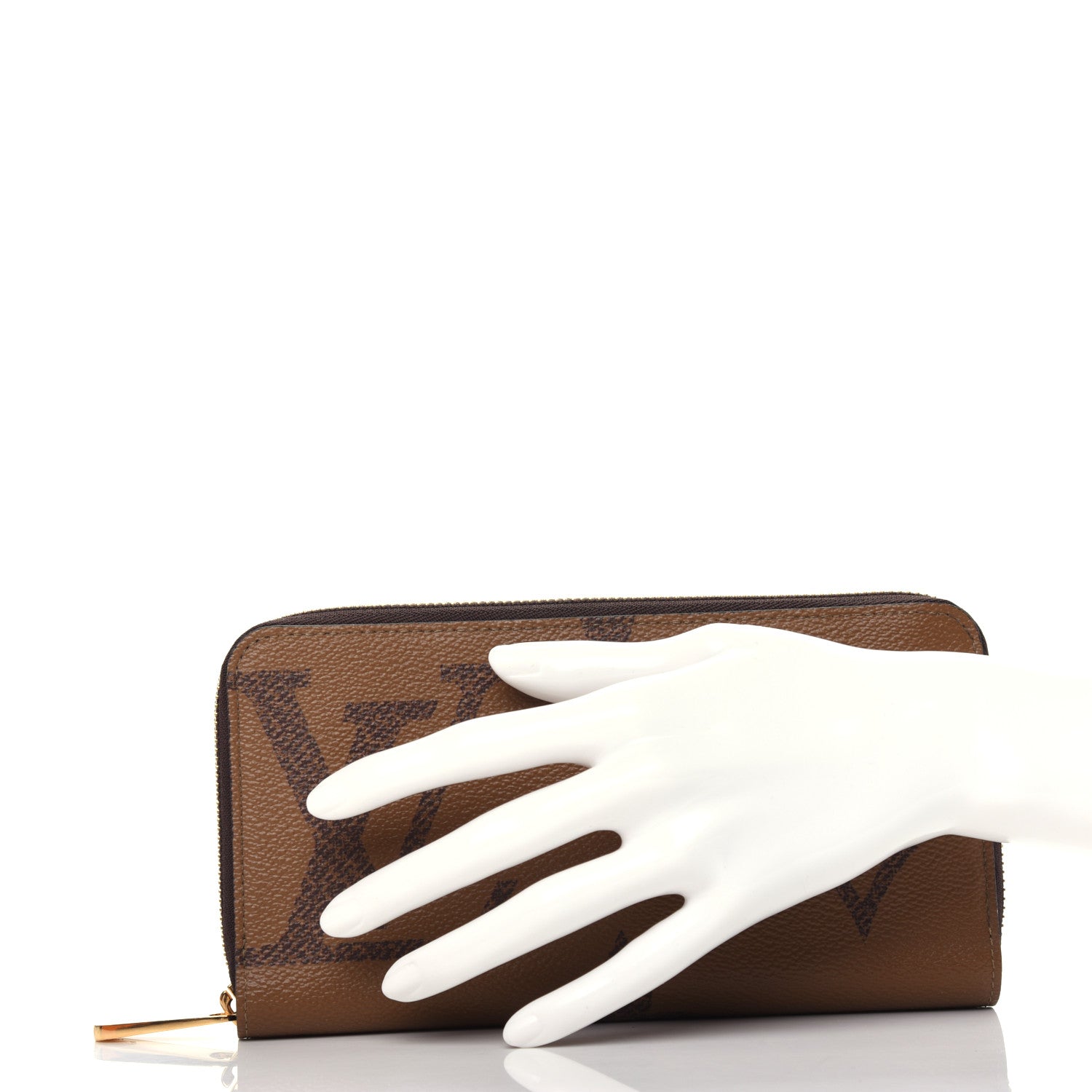 Louis Vuitton Reverse Monogram Giant Zippy Wallet 2 of 9