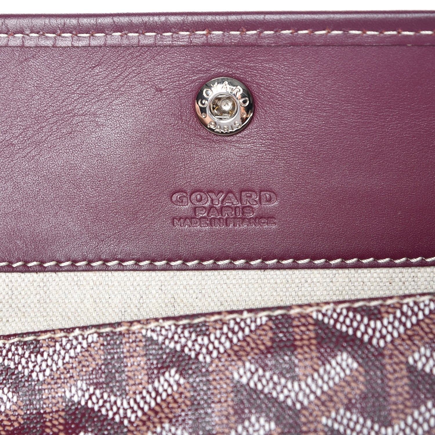 Goyard Goyardine Saint Louis PM Bordeaux 6 of 7