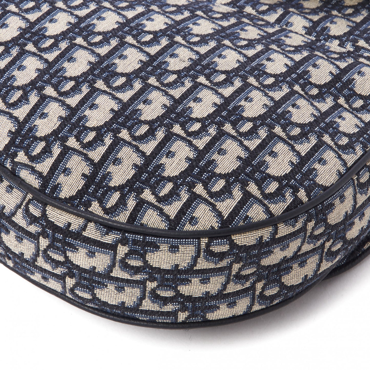 Oblique Mens Maxi Saddle Bag Blue