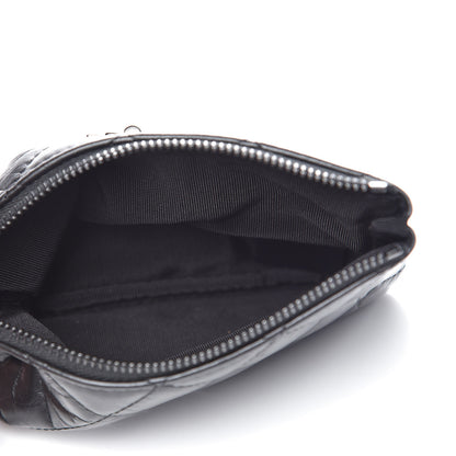 Chanel Aged Calfskin Quilted Small Reissue Cosmetic Case So Black 5 of 8
