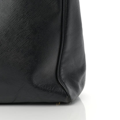 Prada Saffiano Large Galleria Double Zip Tote Black 28 of 29