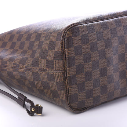 Louis Vuitton Damier Ebene Neo Neverfull MM Rose Ballerine 6 of 10