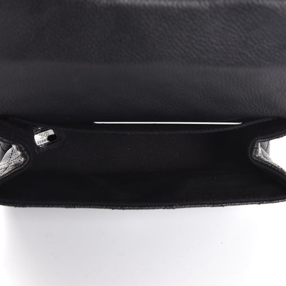 Chanel Grained Calfskin Quilted 2.55 Reissue Flap Belt Bag Clutch Black 5 of 8