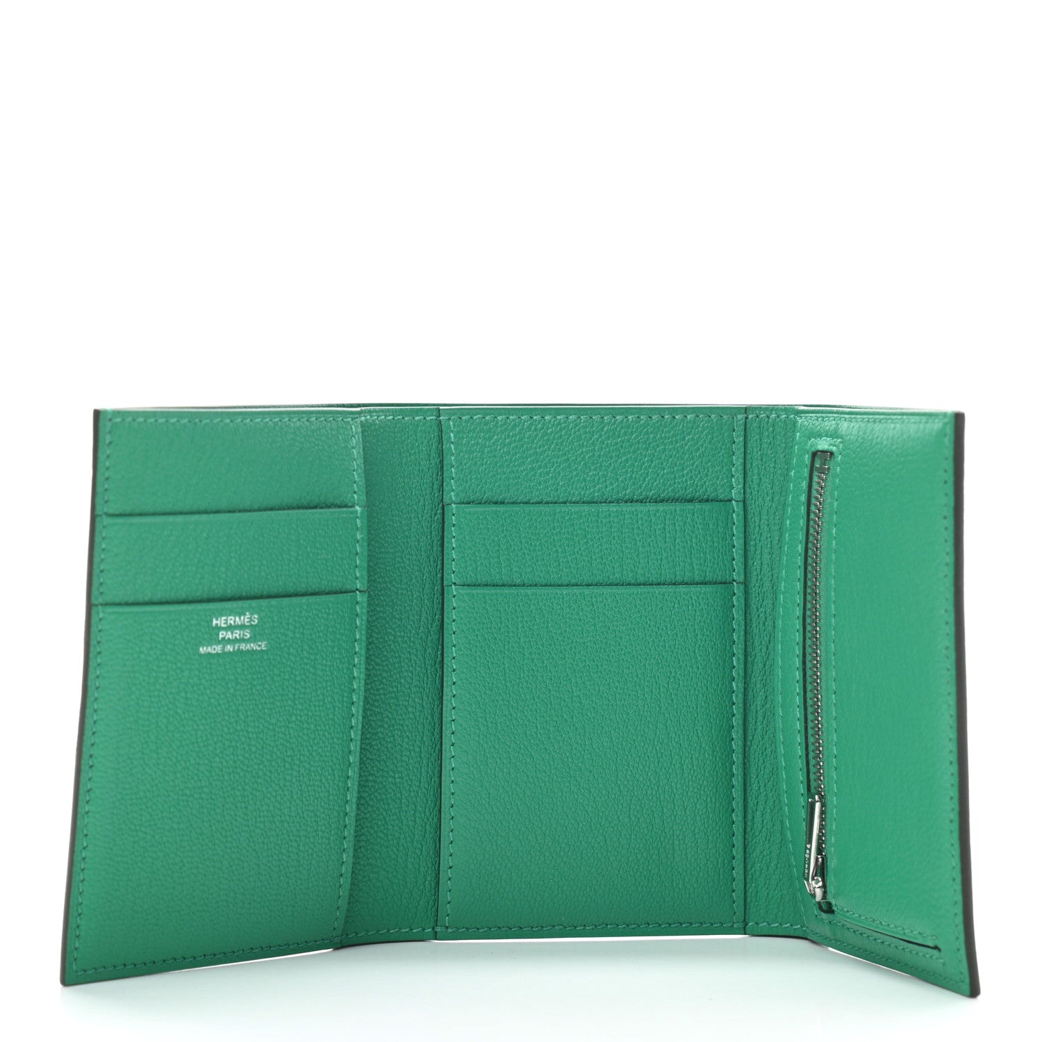 Hermes Chevre Mysore Bearn Wallet Menthe 5 of 7