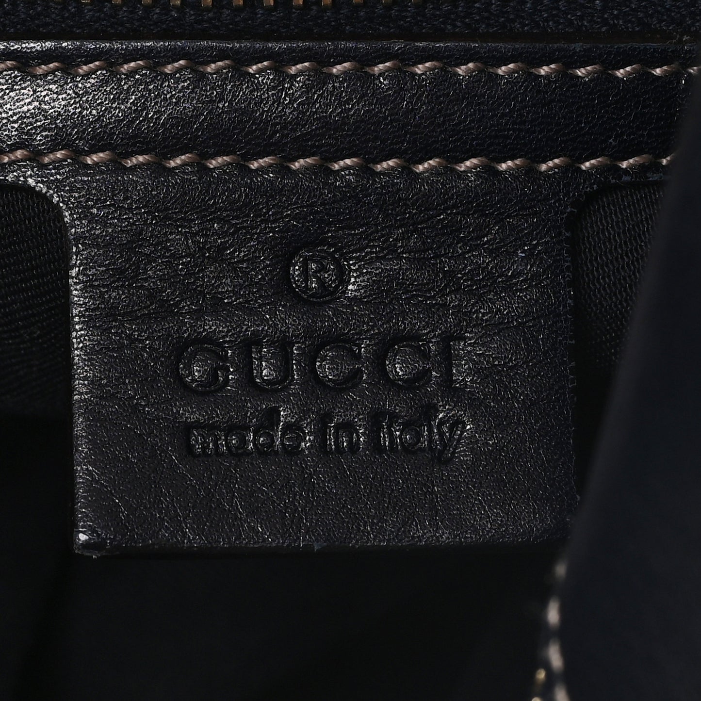 Calfskin Large Horsebit Chain Hobo Black