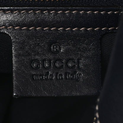 Gucci Calfskin Large Horsebit Chain Hobo Black 5 of 10