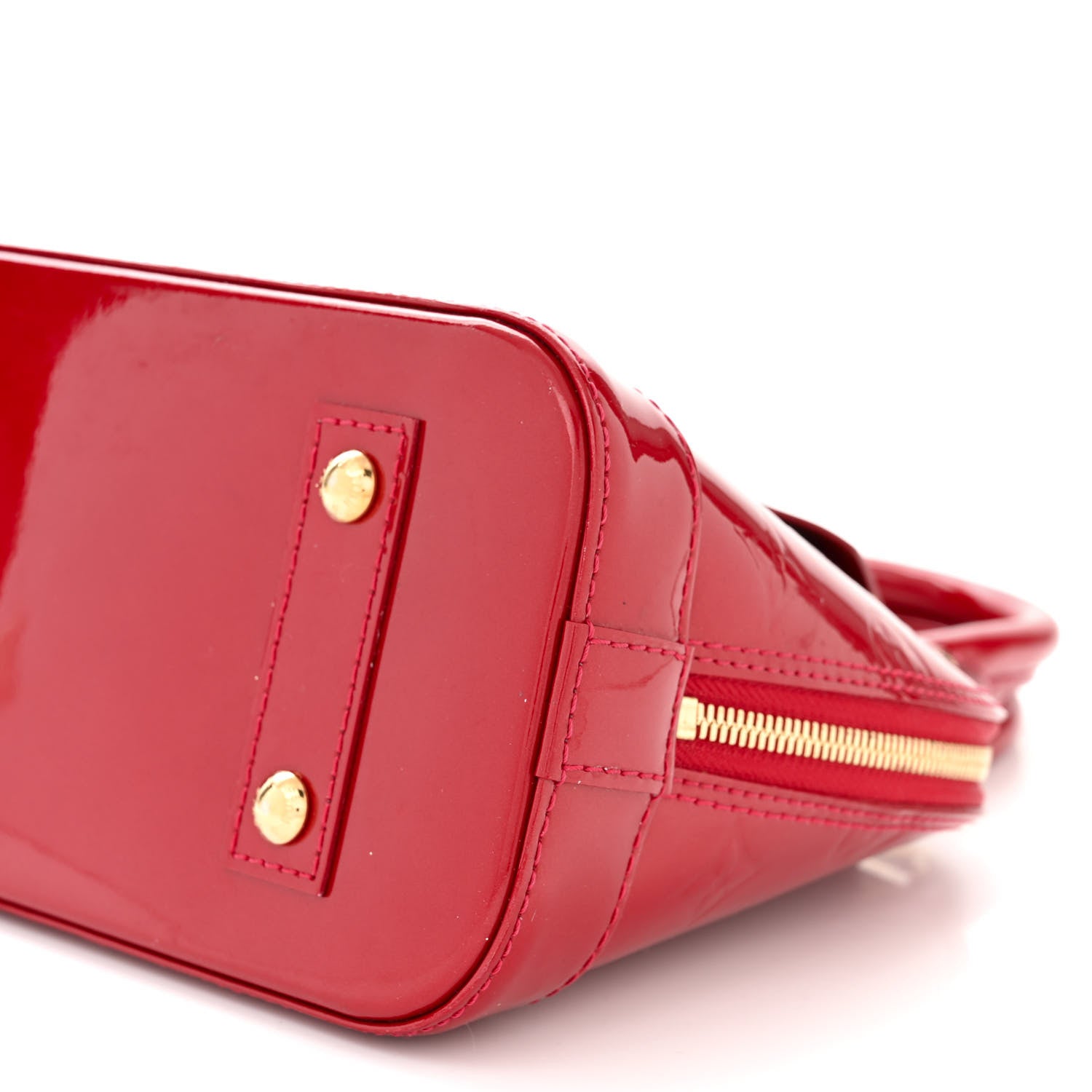 Louis Vuitton Vernis Alma BB Pomme D'Amour 10 of 12