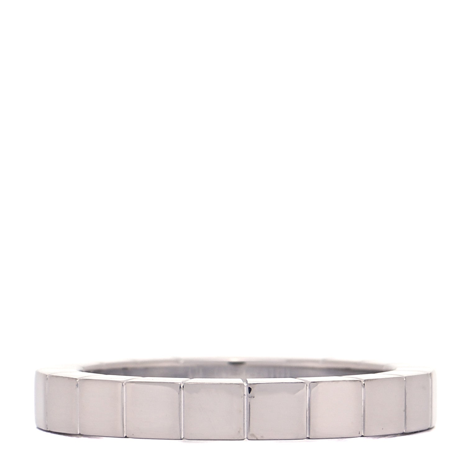 Cartier 18K White Gold Lanieres Ring 51 5.75 3 of 4