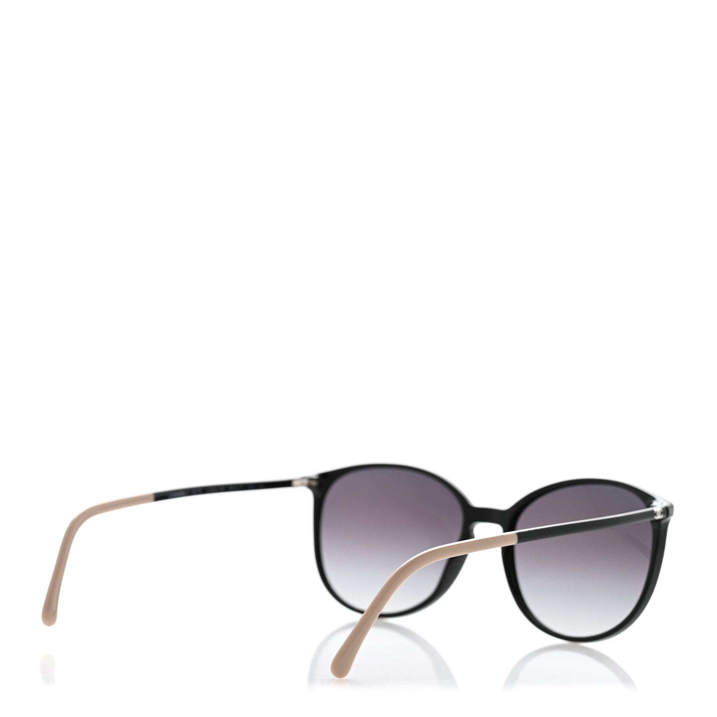 Acetate Round Sunglasses 5278 Black