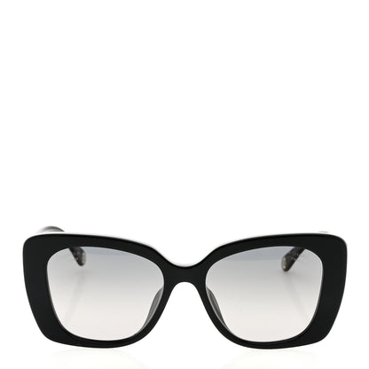 Chanel Acetate Polarized Rectangle Sunglasses 5504A Black 2 of 7