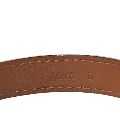 Louis Vuitton Calfskin LV Iconic Bracelet 17 Black 5 of 5