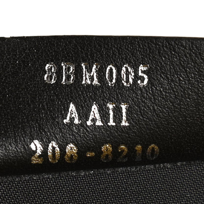 Fendi Vitello Cruise F is Fendi Bi-Color FF 1974 Embossed Envelope Belt Bag Maya Black Sunflower 6 of 10