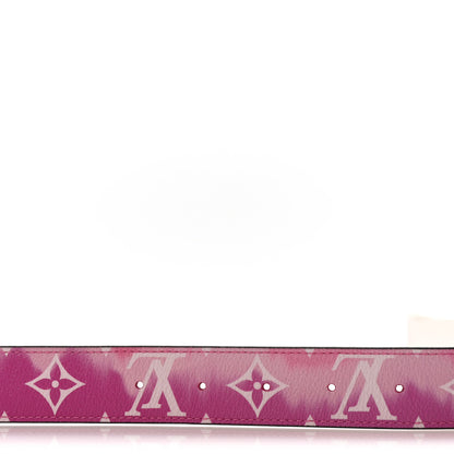 Louis Vuitton Giant Monogram 30mm LV Iconic Reversible Belt 85 34 Rouge 3 of 6