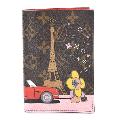 Louis Vuitton Monogram 2019 Christmas Animation Passport Cover Rouge 1 of 5