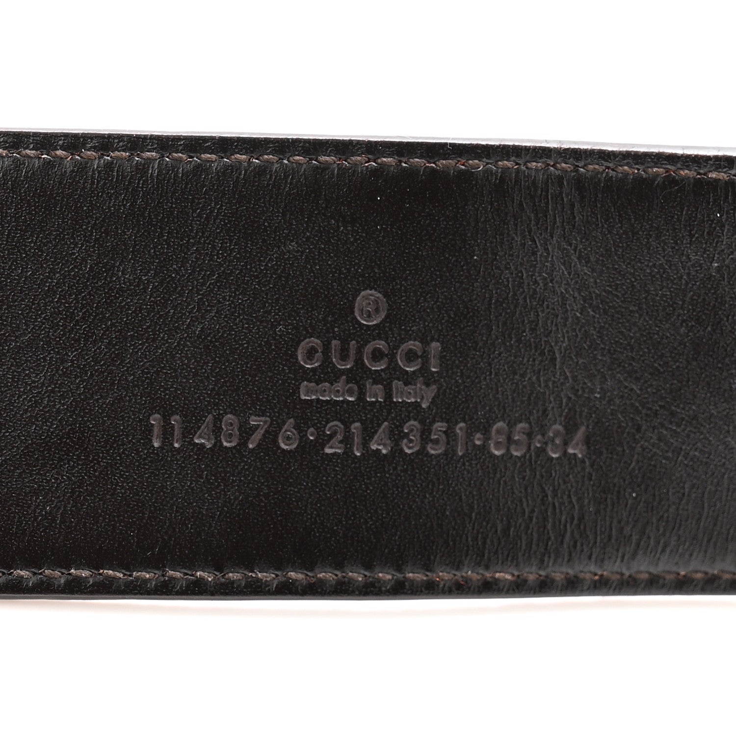 Gucci Monogram Interlocking G 40mm Belt 85 34 Red 5 of 7