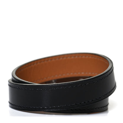 Hermes Box Drag Double Tour Bracelet T3 Black 2 of 4