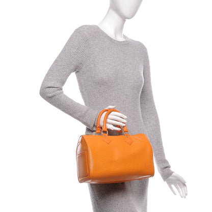 Louis Vuitton Epi Speedy 25 Mandarin 2 of 6