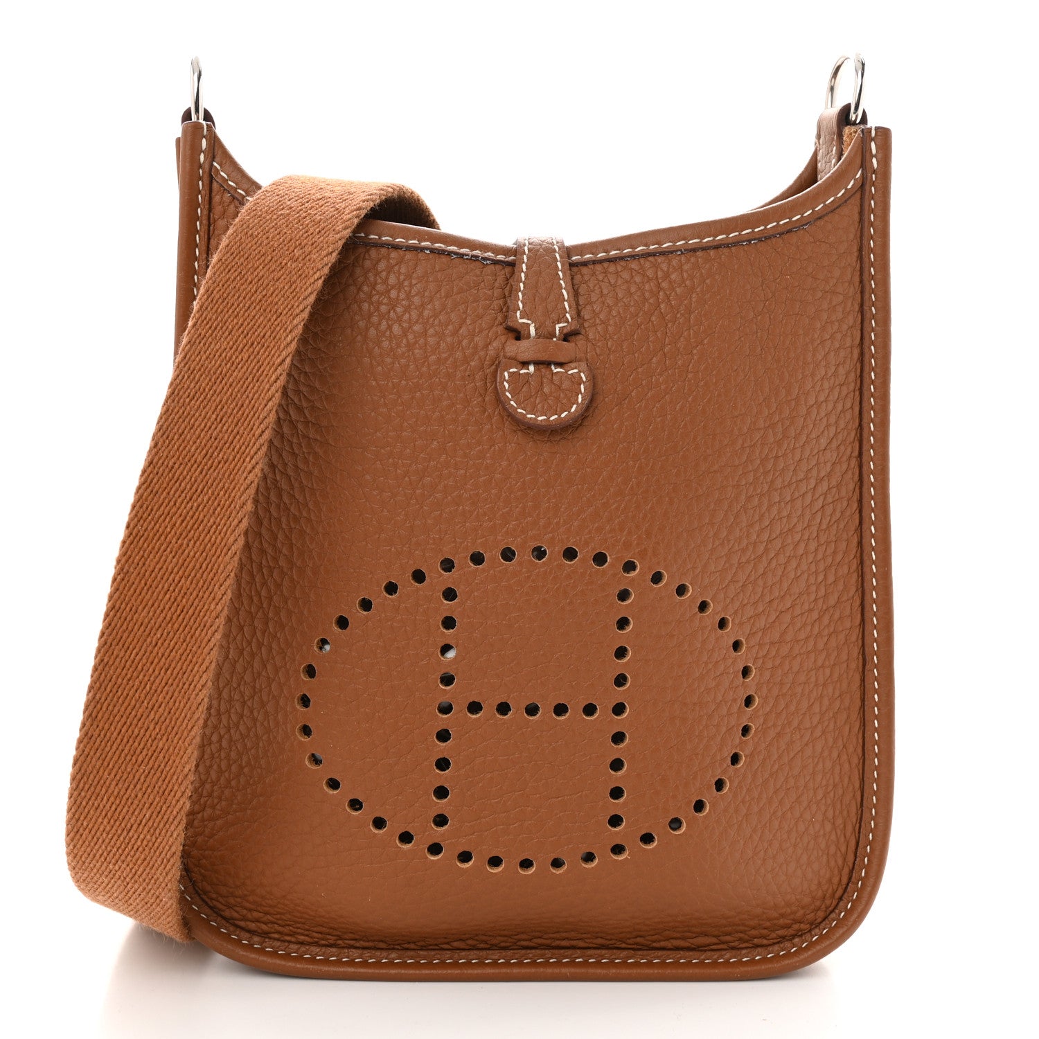 Hermes Taurillon Clemence Evelyne TPM Gold 1 of 12