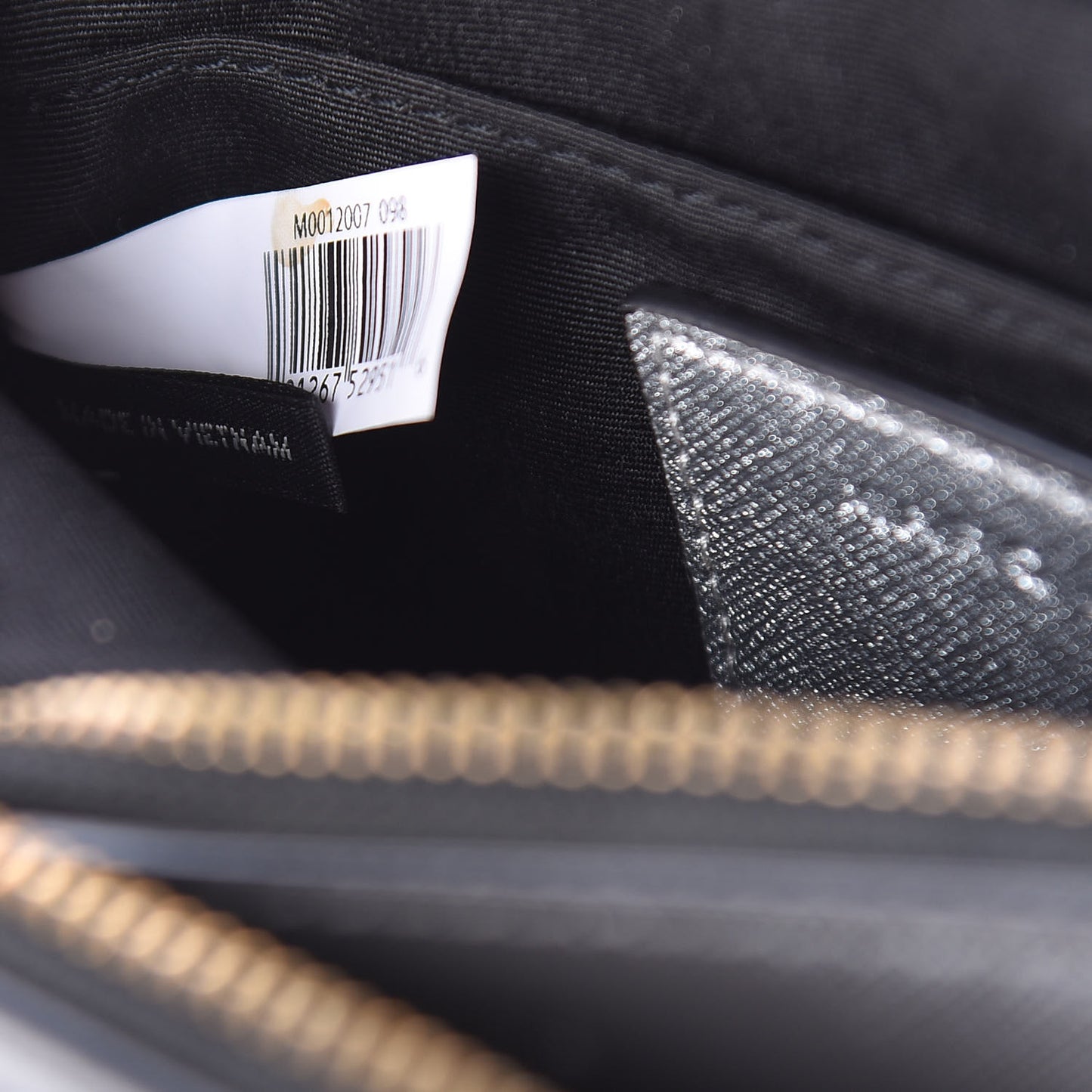 Saffino Small Snapshot Camera Bag Silver Multicolor