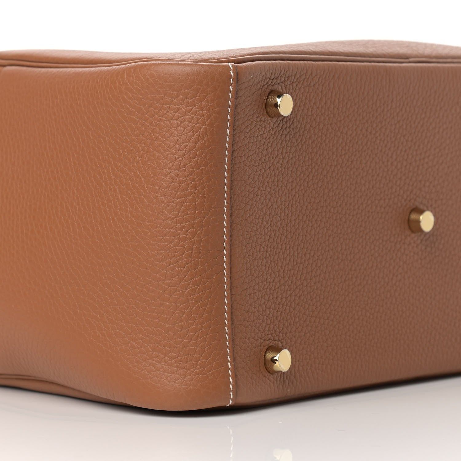 Hermes Taurillon Clemence Lindy 30 Gold 8 of 9