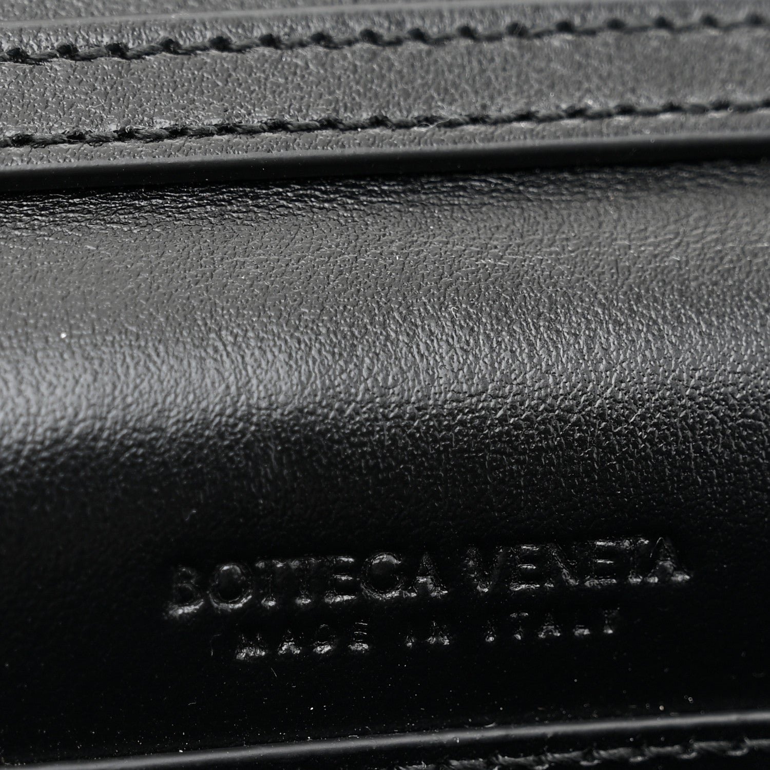 Bottega Veneta Nappa Intrecciato Andiamo Pouch On Chain Black Black 6 of 9