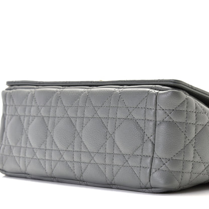 Christian Dior Lambskin Cannage Medium Caro Bag Grey 8 of 11