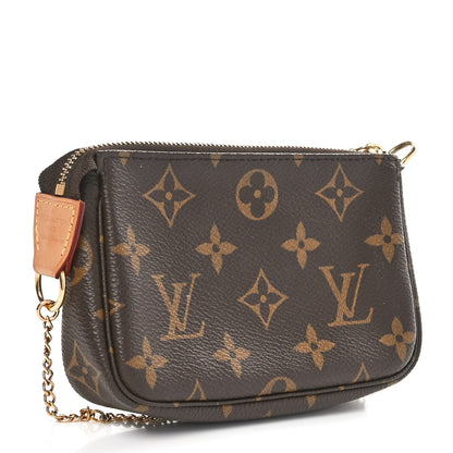 Louis Vuitton Monogram Mini Pochette Accessories 3 of 10