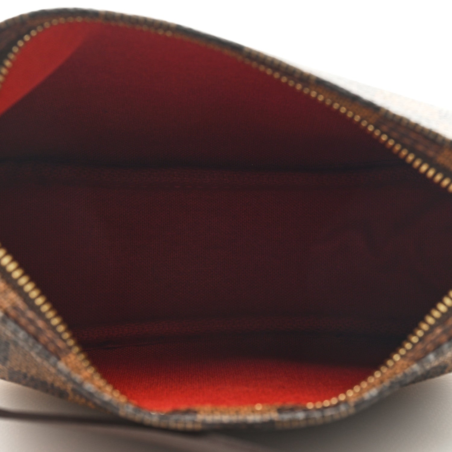 Louis Vuitton Damier Ebene Trousse Make Up Bag Pochette 5 of 8