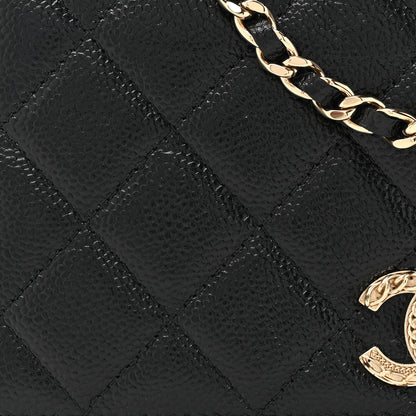 Chanel Caviar Quilted Multi Chain Wallet On Chain WOC Black 9 of 12