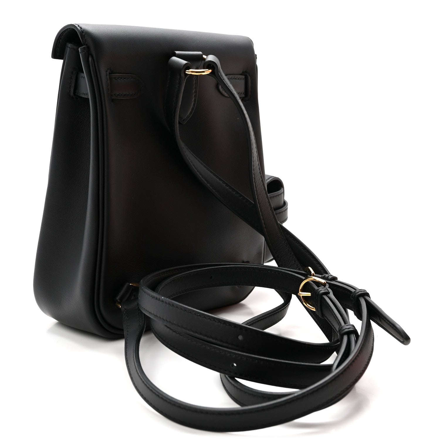 Hermes Swift Kelly Jump Backpack Black 3 of 11
