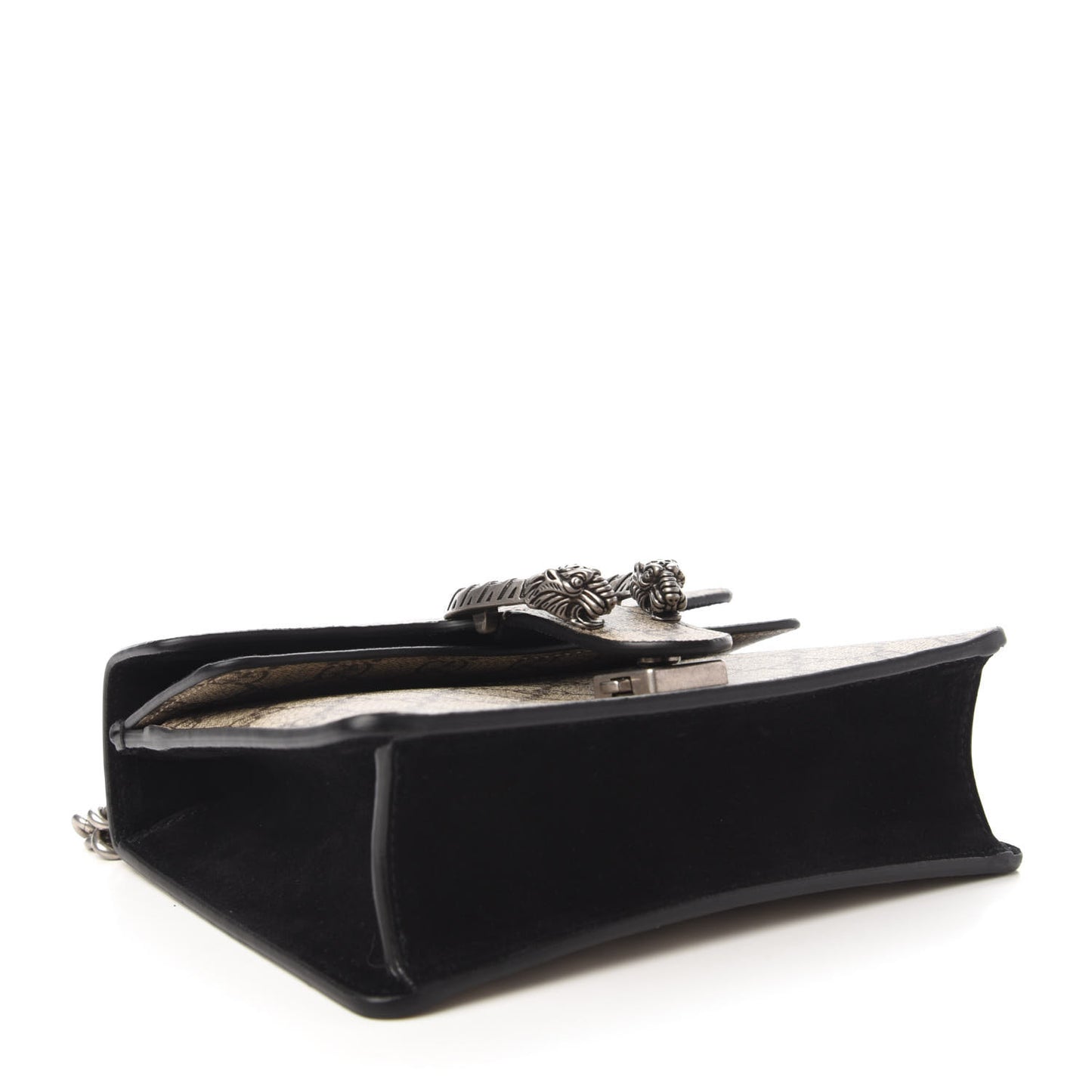 GG Supreme Monogram Mini Dionysus Shoulder Bag Black