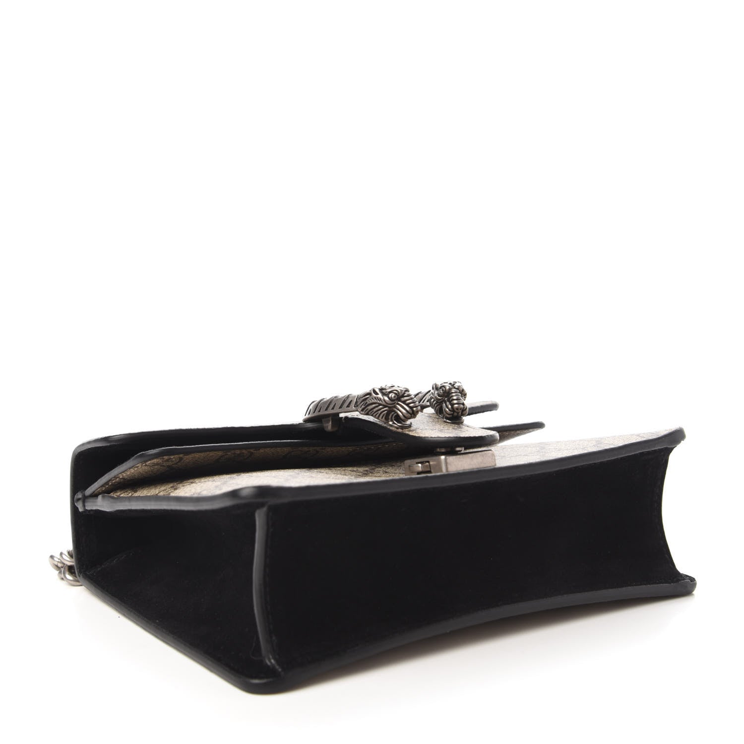 Gucci GG Supreme Monogram Mini Dionysus Shoulder Bag Black 4 of 11
