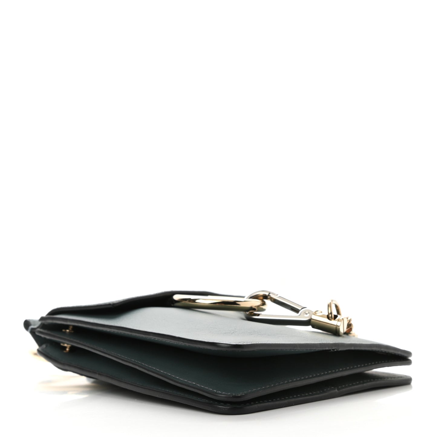 Suede Calfskin Mini Faye Bracelet Bag Cloudy Blue